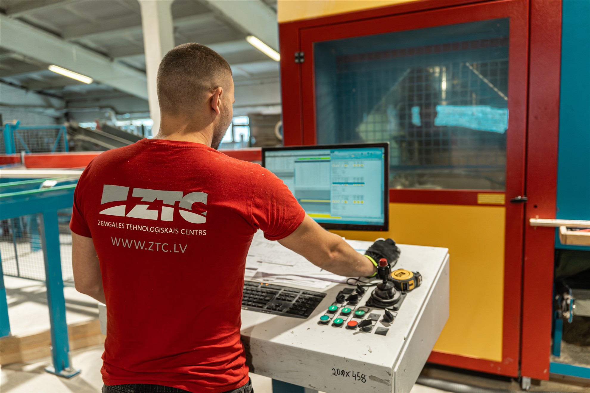 CNC machinery in ZTC factory